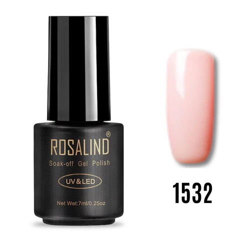 Rosalind Soak Off UV Nail Gel Polish 7ml Color -