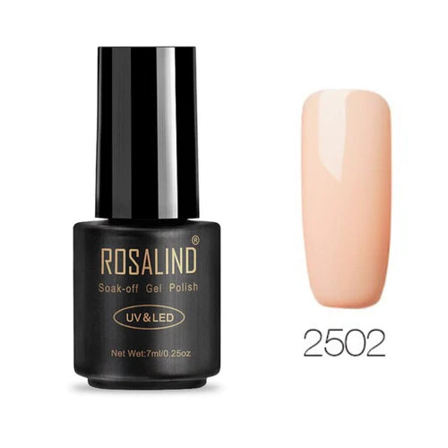 Rosalind Soak Off UV Nail Gel Polish 7ml Color -