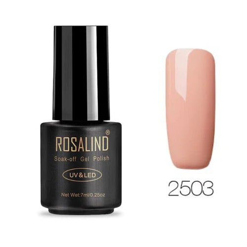 Rosalind Soak Off UV Nail Gel Polish 7ml Color -