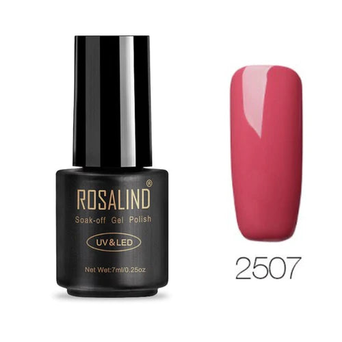 Rosalind Soak Off UV Nail Gel Polish 7ml Color -