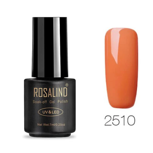 Rosalind Soak Off UV Nail Gel Polish 7ml Color -