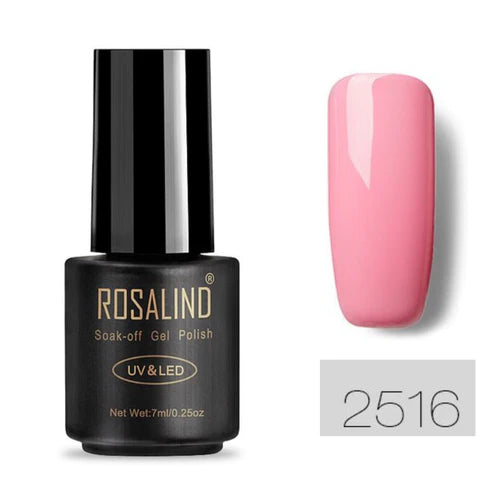 Rosalind Soak Off UV Nail Gel Polish 7ml Color -