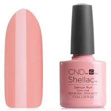 CND Shellac UV Nail Gel Polish 7.3ml Color - Salmon Run