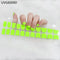 Long Lasting Semi-Cured Gel Nail Nude Patch Slider Adhesive Waterproof Aurora Full Cover Gel Nail Sticker UV Lamp Needed Nails