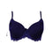 BLS Breathable Wired And Light Padded Bra Blue