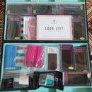 Eyelash Extension Kit with 10 Extension Trays and Lifting Kit with Brief Case