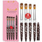 4pcs Kolinsky Acrylic Nail Brush Set Size Acrylic Powder Application Brushes Art Extension & Carving Salon Home Uñas