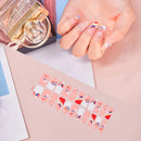 Girls Full High Quality Patterned Nail Stickers Wholesale Supplise Nail Strips Art Removable Nail Stickers for Convenience