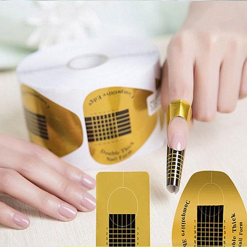 Acrylic form Sticker Nail Art 10 Pcs