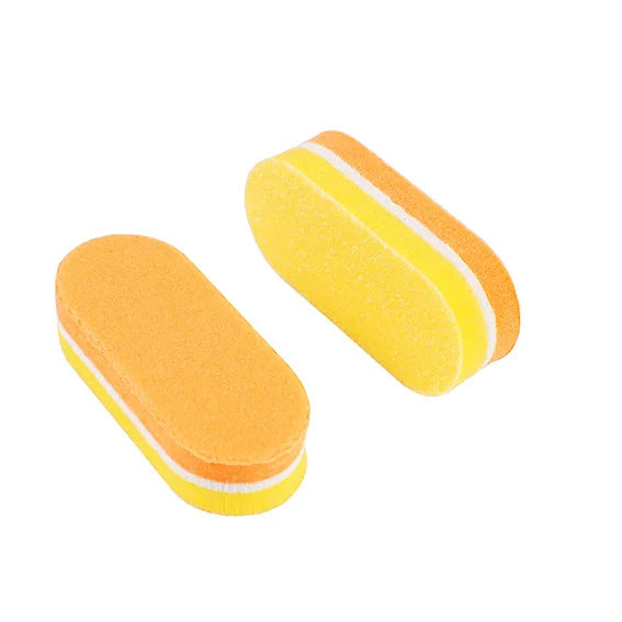 Manicure Small Rubbing Strips Polishing Finishing Nail Shape Double-sided Mini Oval Small Square Sponge Rubbing Strips Nail File