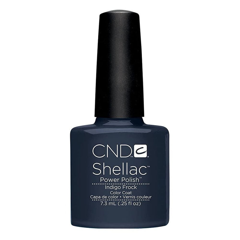 CND Shellac UV Nail Gel Polish 7.3ml Color - Indigo Frock