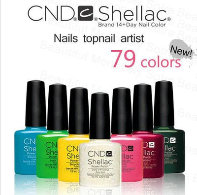 Pack Of 50 CND Shellac Nail Gel Polish 7.3ml