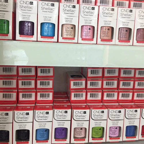 Pack Of 25 CND Shellac Nail Gel Polish 7.3ml