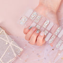 Girls Full High Quality Patterned Nail Stickers Wholesale Supplise Nail Strips Art Removable Nail Stickers for Convenience