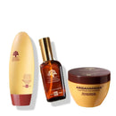 Pack of 3 Pure Arganmidas Moroccan Argan Oil Shampoo 450ml, Reparing Mask 300ml and Hair Serum 100ml