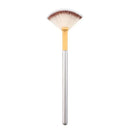 New Practical Facial Brushes Fan Makeup Brushes Soft Portable Mask Brushes Cosmetic Tools for Ladies Girls Nail Charm Nails