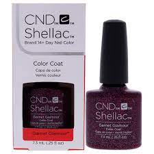 CND Shellac UV Nail Gel Polish 7.3ml Color - Garnet Glamour