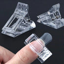 2 Pcs Nail Tips Clips for Quick Building Polygel