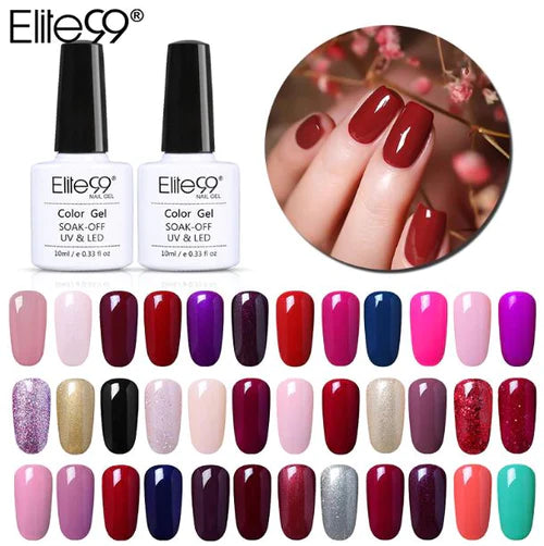 Elitte99 Pack of 15 gel colors -10ml