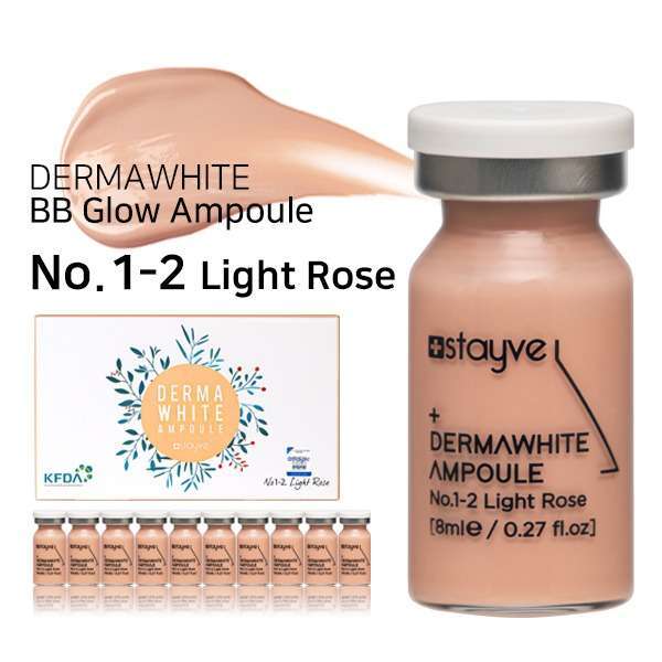 Stayve Dermawhite BB Glow Foundation Ampoule No. 1-2 Light Rose - 8ml