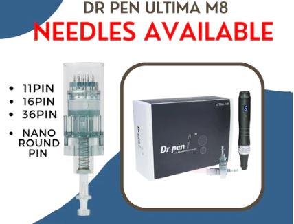 Dr.Pen Ultima M8 Needles 11pin, 16pin, 36pin & Nano Round