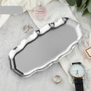 Stainless Steel Cosmetic Storage Tray Nail Art Equipment Plate Doctor Surgical Dental Tray False Nails Dish Tools Metal Tray