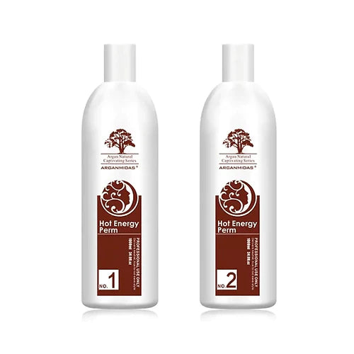 Arganmidas Hot Energy Perm - 2000ml (2 x 1000ml) - Permanent Hair Curling