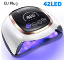 Blueque UV V3 Nail Lamp - 42 Led 168W UV Nail Polish Dryer