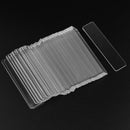 50Pcs Transparent Fake Nail Art Display Holder with Protective Film Manicure Nail DIY Tools Nail Tip Display Nail Tips Nail Box