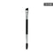 Flat Eyebrow Brush Ultrathin Eyebrow Makeup Brush Flat Eyeliner Brush Thin Eye Liner Brow Contour Beauty Brush Tool