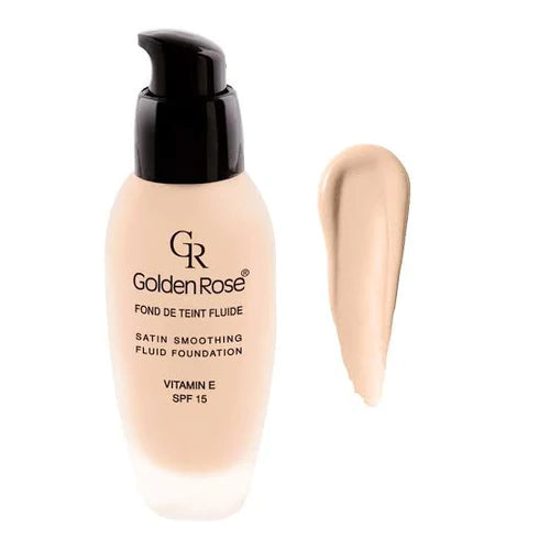 Golden Rose Fond De Tent Fluide Foundation 26 with SPF 15