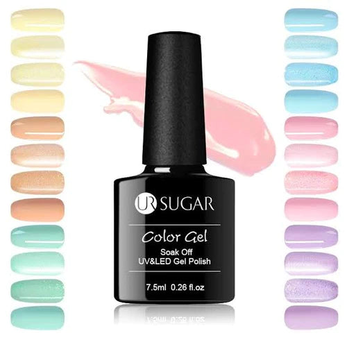 Pack Of 10 UR Sugar Nail Gel Polish 7.5ml