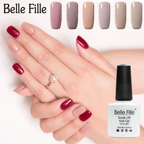 Pack Of 25 Belle Fille Nail Gel Polish 10ml