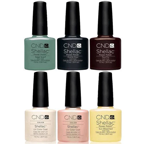 Pack Of 25 CND Shellac Nail Gel Polish 7.3ml