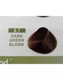 BREMOD Fashion Hair Color Dark Green Blonde 6.7