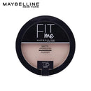 Maybelline Fit Me Matte _ Poreless Powder 115, weight less.