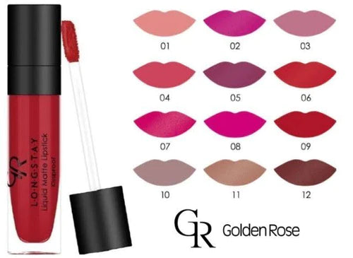 GOLDEN ROSE Long Stay Liquid Matte LipStick 04