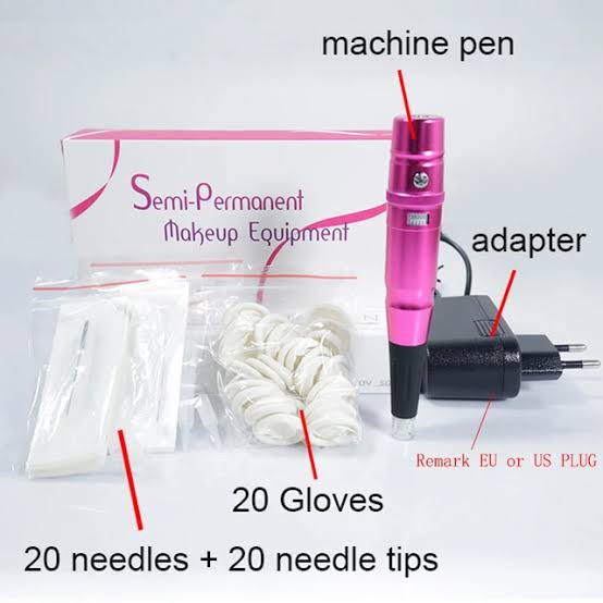 Semi permanent makeup equipment machine