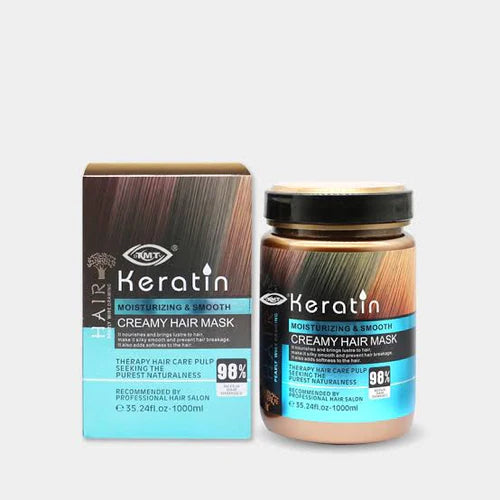 Keratin Moisturizing and Smooth Creamy Hair Mask 1000 ml