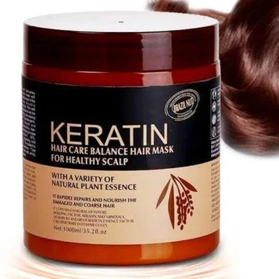 Keratin Hair Care Smooth Creamy Hair Treatment Mask 1000ml