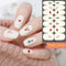 New Nail Christmas Stickers Ultra Thin Strap Plastic Nail Stickers Snow Snowman Cartoon Nail Stickers Ornaments Decals