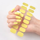 Sanuxc Nail Sticker High Quality Use 100% Nail Gel Polish Sticker Accept Spot Nail Art Stickers for Nails Manicure Set