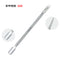 4 Pcs/Set Steel Double-ended Cuticle Pusher Dead Skin Remover Manicure Cleaner Care Nails Art Tool All for Manicure Set