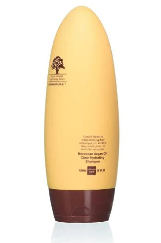 Bundle: 3 x 450ml Pure Arganmidas Moroccan Argan Oil Shampoo, 450ml Conditioner, and 10ml Hair Serum