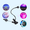 UV Led Mini Nail Lights Dryer Ultraviolet Lamp Flexible Clip-On Desk USB Gel Curing Manicure Pedicure Tools