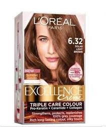 L'Oreal Excellence Creme Solar Light Brown 6.32