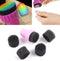 10 Pcs Nail Art Sponge Stamp Polish Template Transfer Manicure Tools Equipment