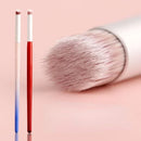 1/2Pcs Nail Gradient Brush Set with Red Wooden Handle Nails Drawing Brush UV Gel Pen Nail Halo Gradient Pen Brushed Soft Pen New