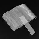 50Pcs Transparent Fake Nail Art Display Holder with Protective Film Manicure Nail DIY Tools Nail Tip Display Nail Tips Nail Box