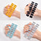 Sanuxc Nail Sticker High Quality Use 100% Nail Gel Polish Sticker Accept Spot Nail Art Stickers for Nails Manicure Set